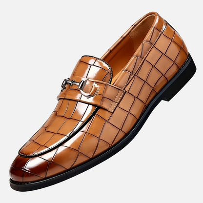 Dorevelle | Men’s Penny Loafers – Round Toe Vintage Style