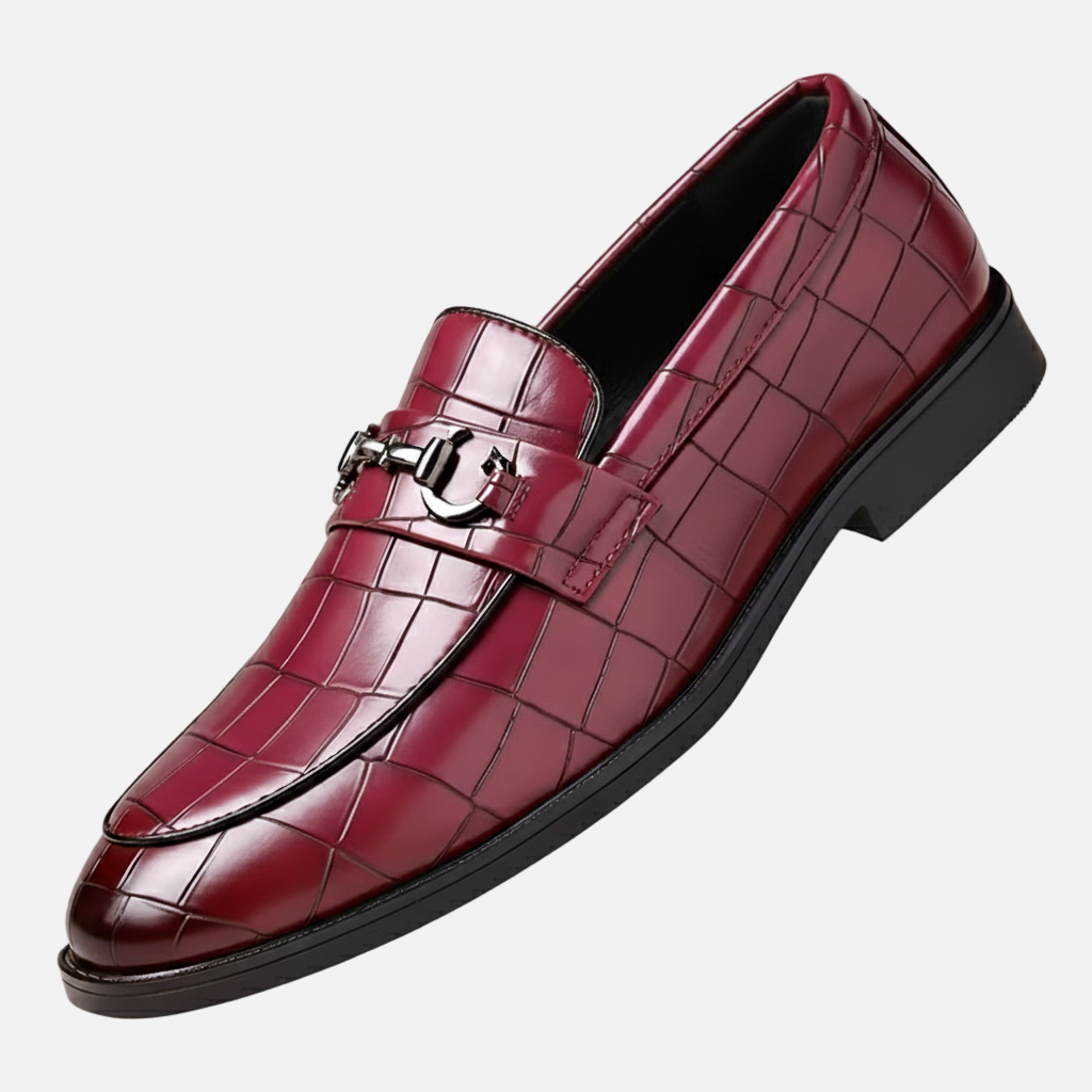 Dorevelle | Men’s Penny Loafers – Round Toe Vintage Style