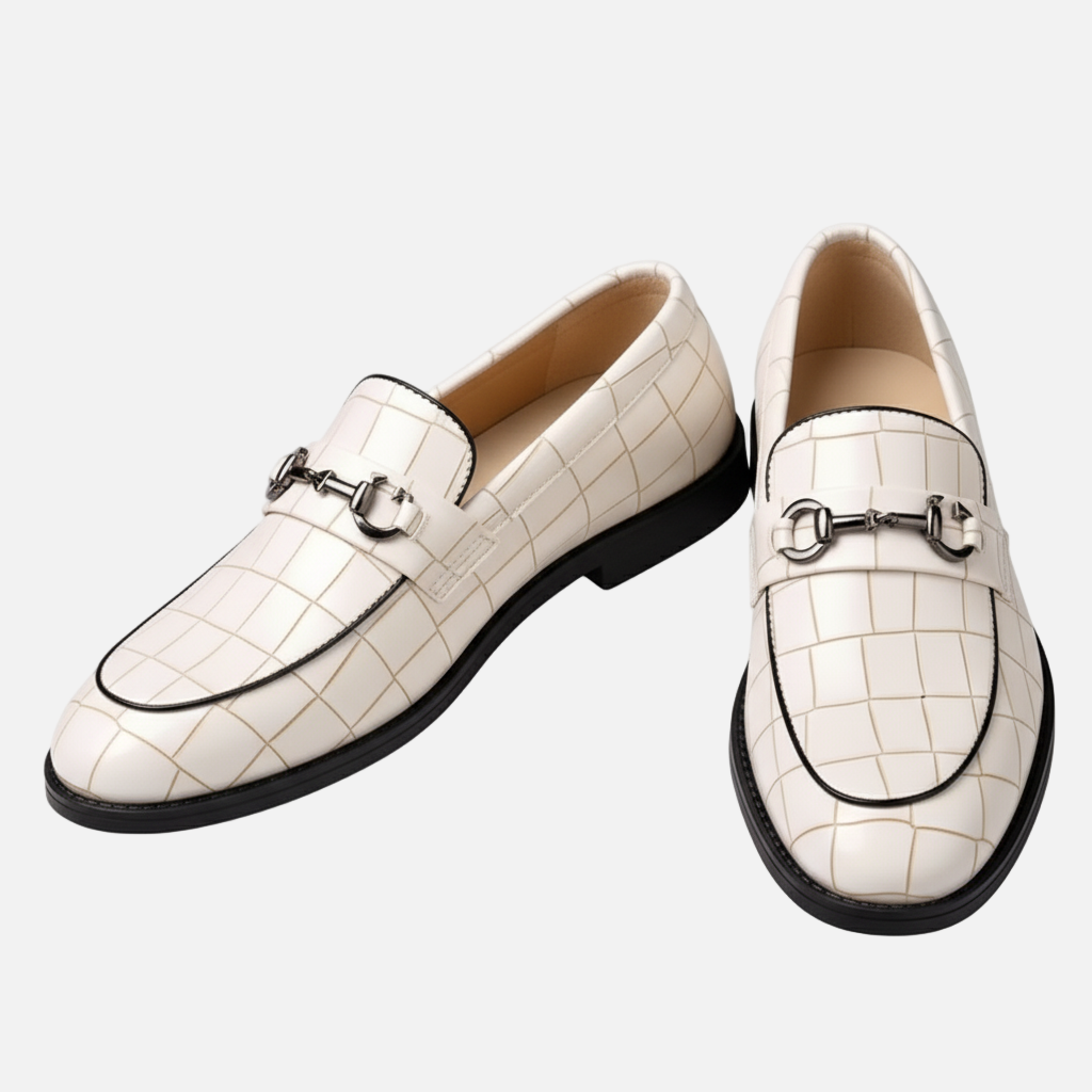 Dorevelle | Men’s Penny Loafers – Round Toe Vintage Style