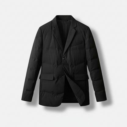 Dorevelle | Men’s Quilted Blazer Jacket – Lightweight Casual Outerwear