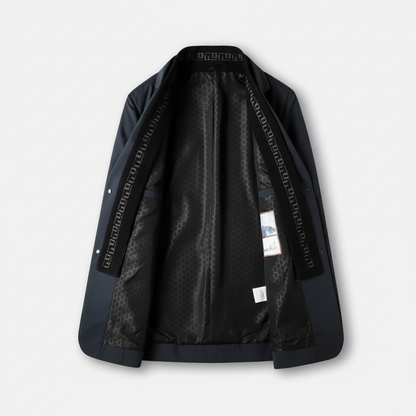 Dorevelle | Men’s Quilted Blazer Jacket – Lightweight Casual Outerwear