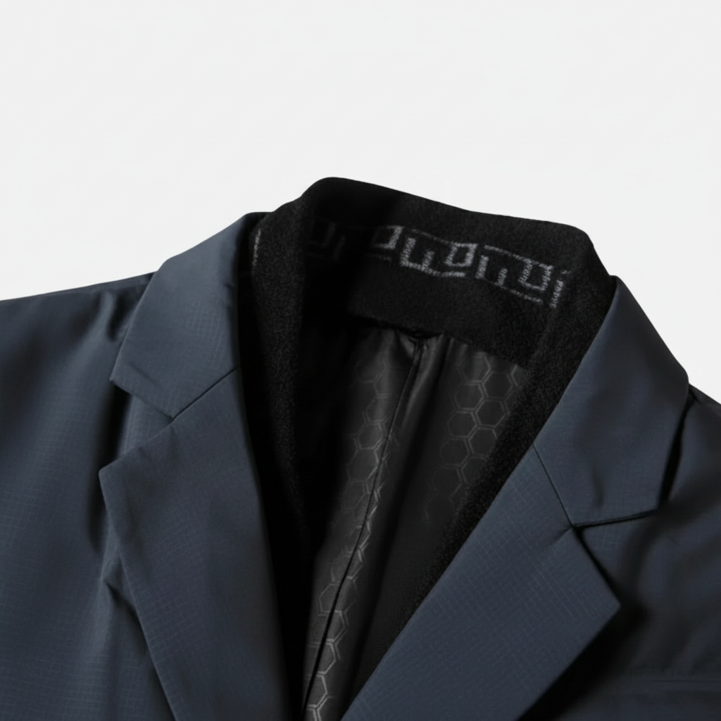 Dorevelle | Men’s Quilted Blazer Jacket – Lightweight Casual Outerwear