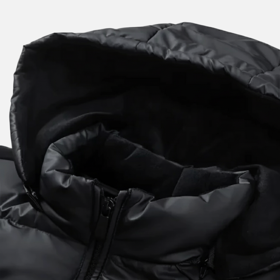 Dorevelle | Men’s Quilted Hooded Jacket – Warm Puffer Coat