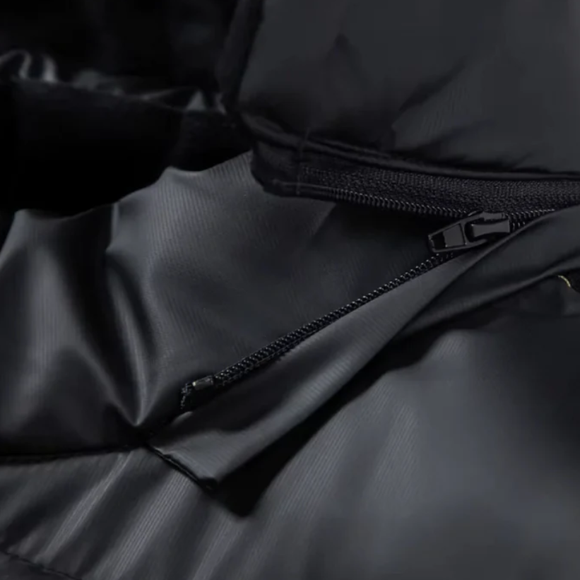 Dorevelle | Men’s Quilted Hooded Jacket – Warm Puffer Coat