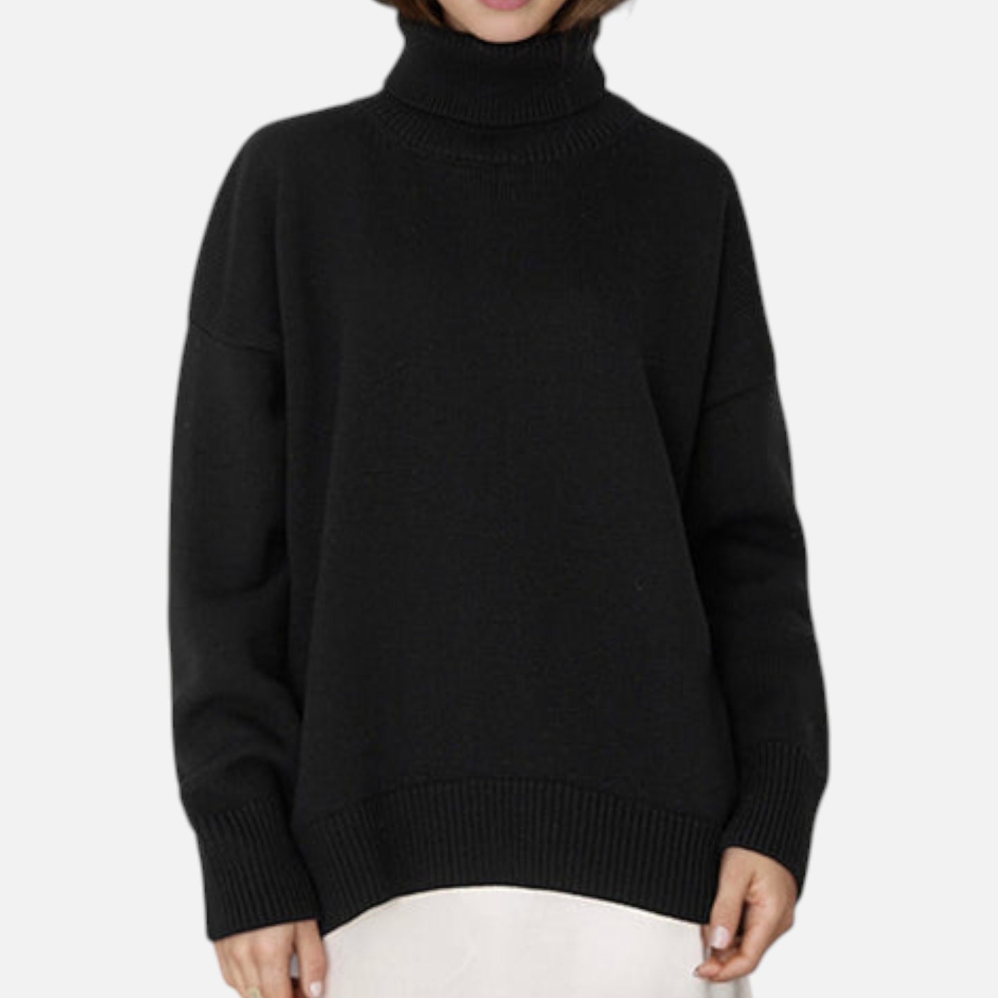 Dorevelle | Women’s Oversized Turtleneck Sweater