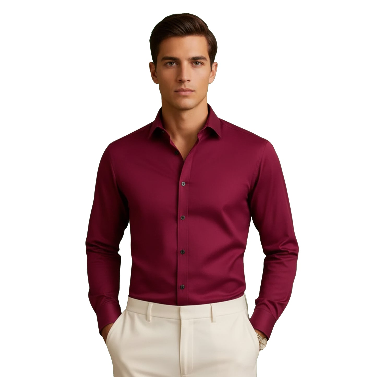 Dorevelle | Men’s Slim-Fit Shirt – Modern Silhouette Comfort