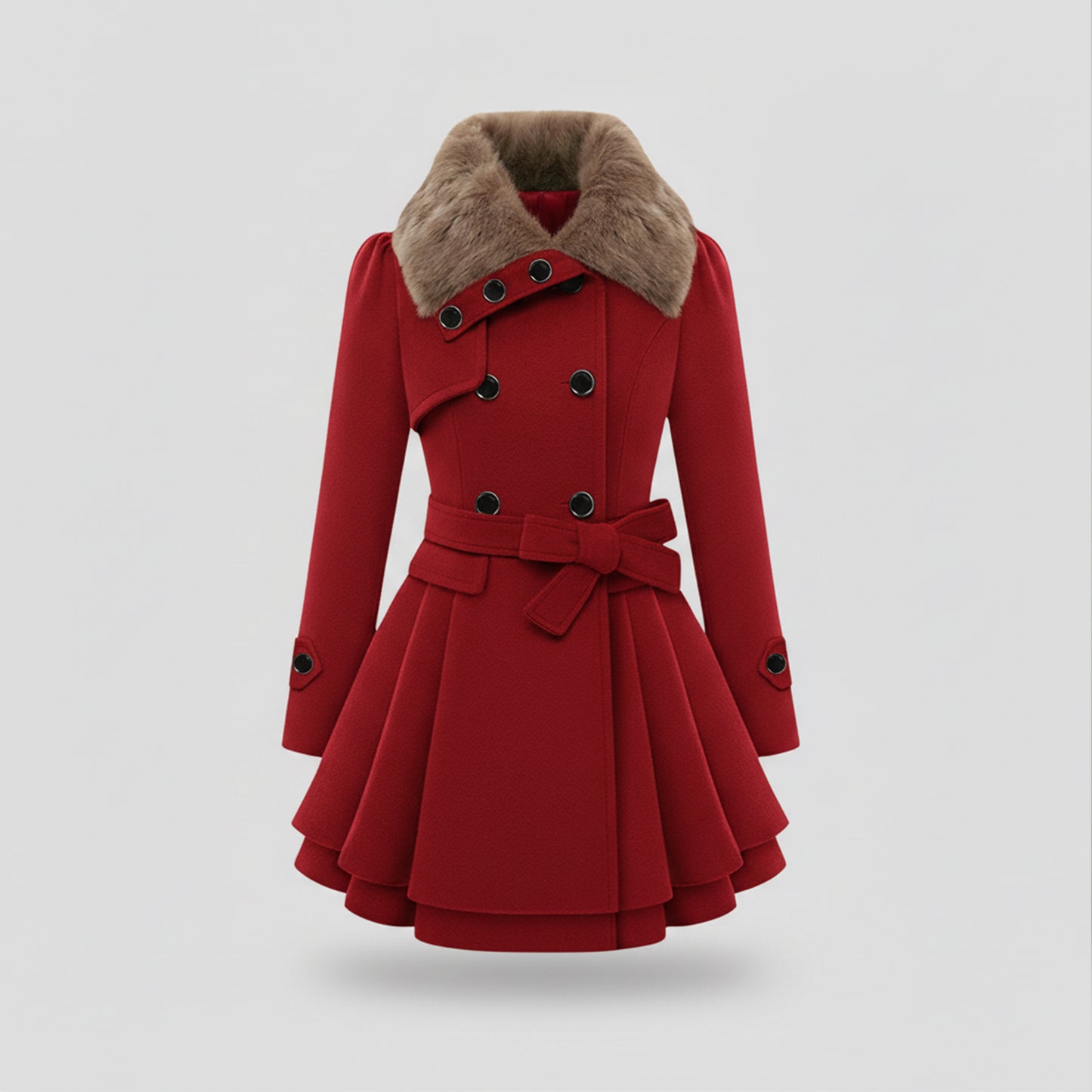 Dorevelle | Women’s Classic Coat – Refined Feminine Contour