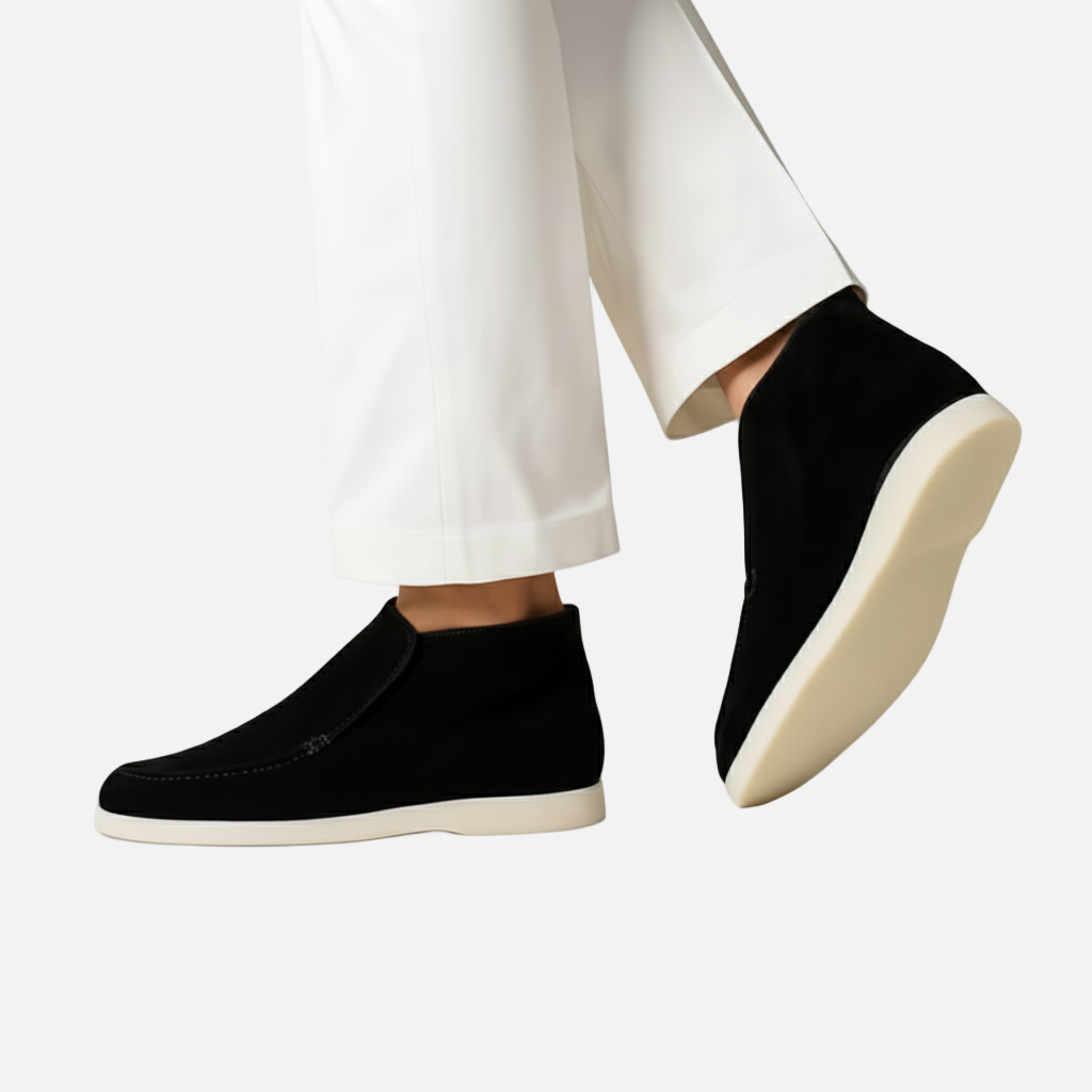 Dorevelle | Men's Smart Casual Slip-On Suede Boots