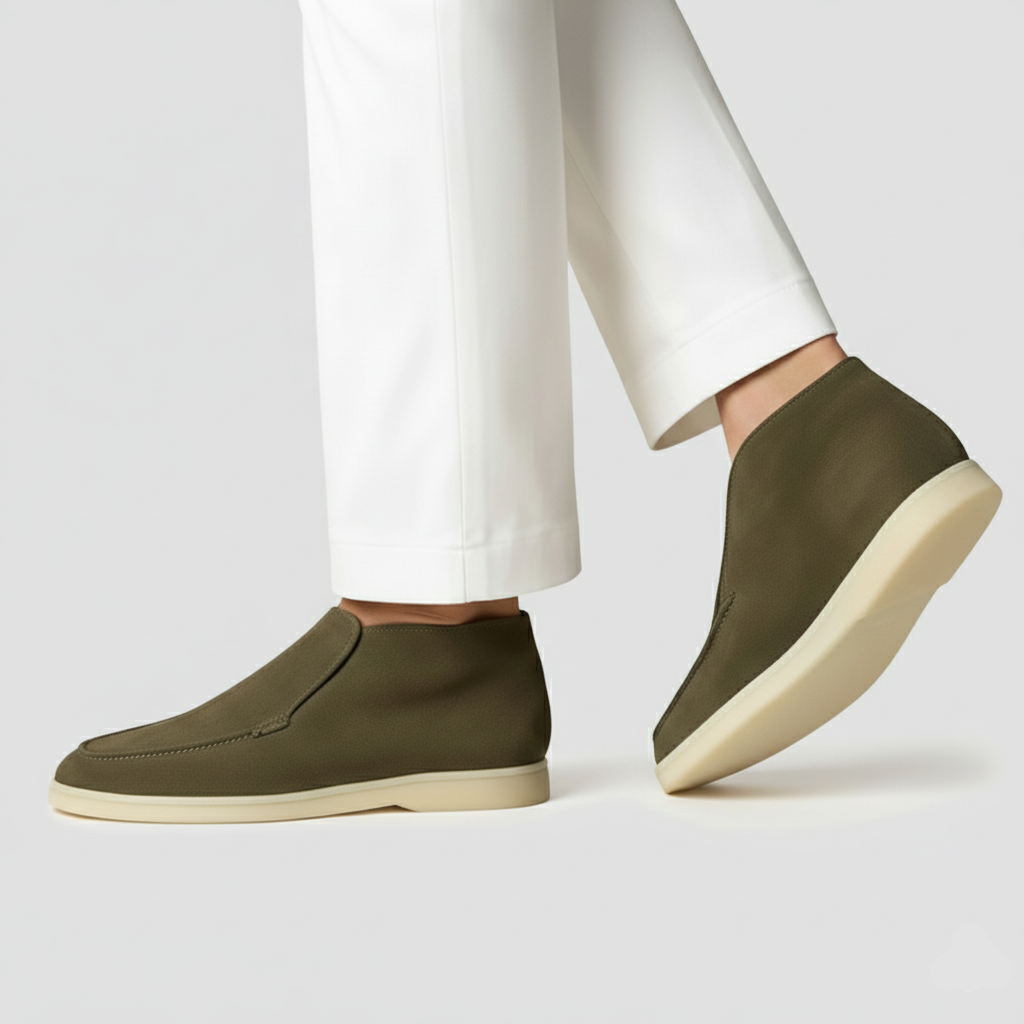 Dorevelle | Men's Smart Casual Slip-On Suede Boots