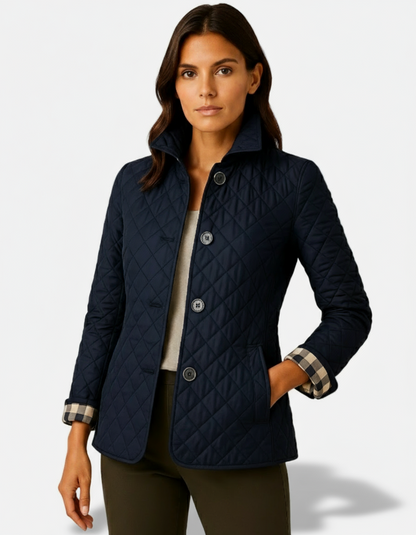 Dorevelle | Women’s Puffer Lightweight Quilted Jacket – Timeless Button-Up Style