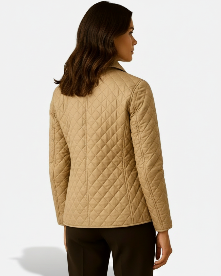 Dorevelle | Women’s Puffer Lightweight Quilted Jacket – Timeless Button-Up Style