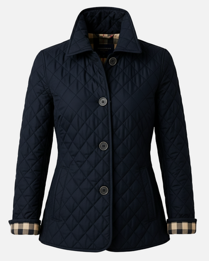 Dorevelle | Women’s Puffer Lightweight Quilted Jacket – Timeless Button-Up Style