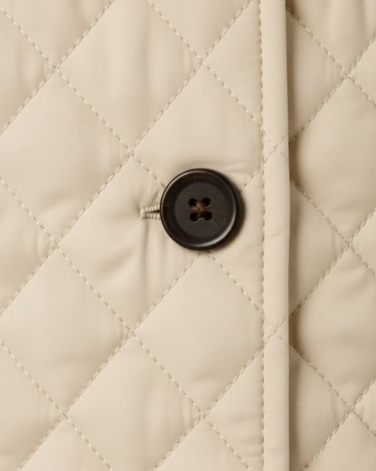 Dorevelle | Women’s Puffer Lightweight Quilted Jacket – Timeless Button-Up Style