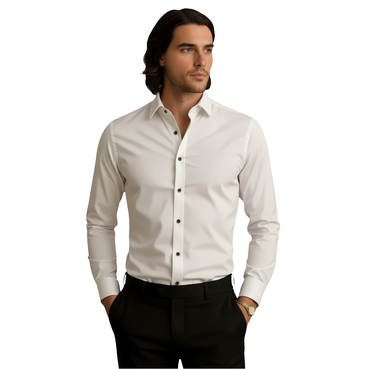 Dorevelle | Men’s Slim-Fit Shirt – Modern Silhouette Comfort