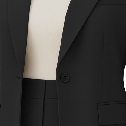 Dorevelle | Women’s Workwear Suit Set – Tailored Blazer & Straight-Leg Pants