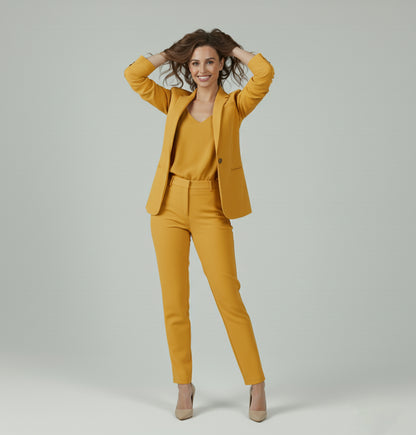 Dorevelle | Women’s Two-Piece Set – Tailored Modern Elegance