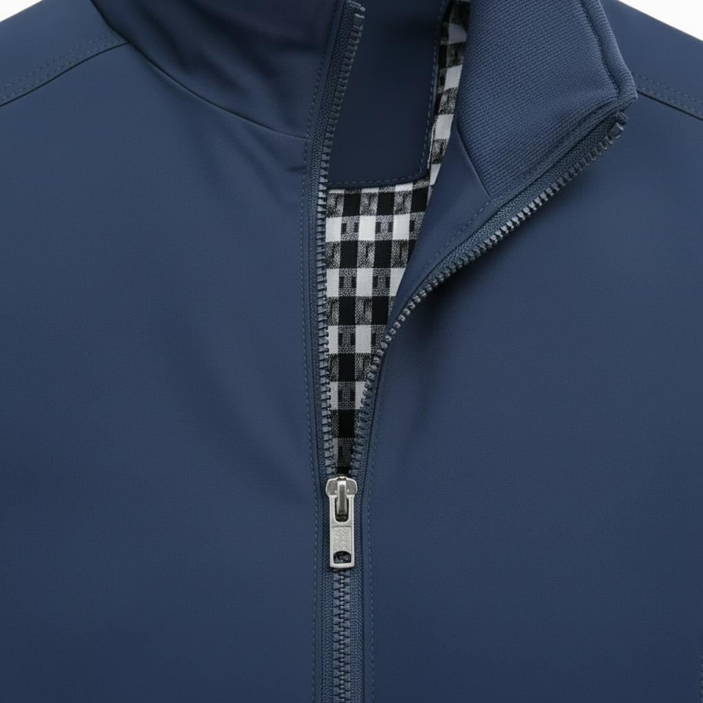 Dorevelle | Men’s Lightweight Casual Jacket – Zip Closure Stand Collar