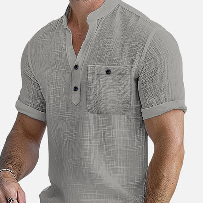 Dorevelle | Men’s Notch Collar Shirt