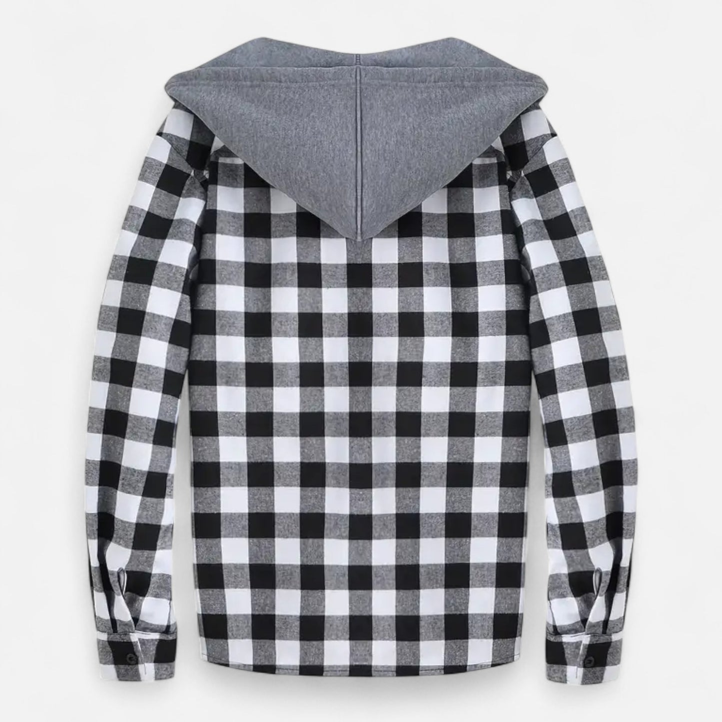Dorevelle | Men’s Button-Up Hooded Sweater