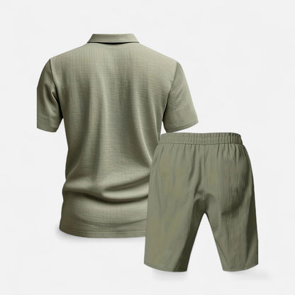 Dorevelle | Men’s Linen Set – Ivy League Tailored Ease