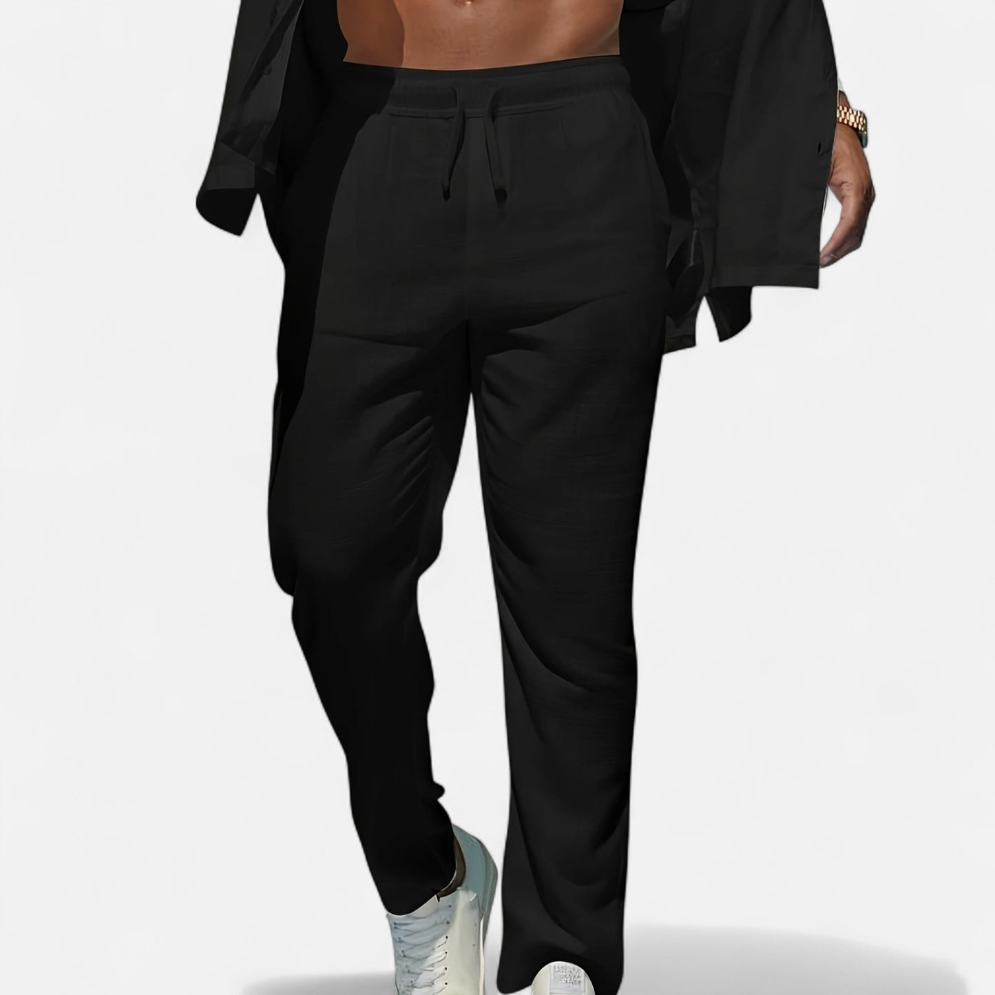 Dorevelle | Men’s Linen Trousers – Heritage Relaxed Cut