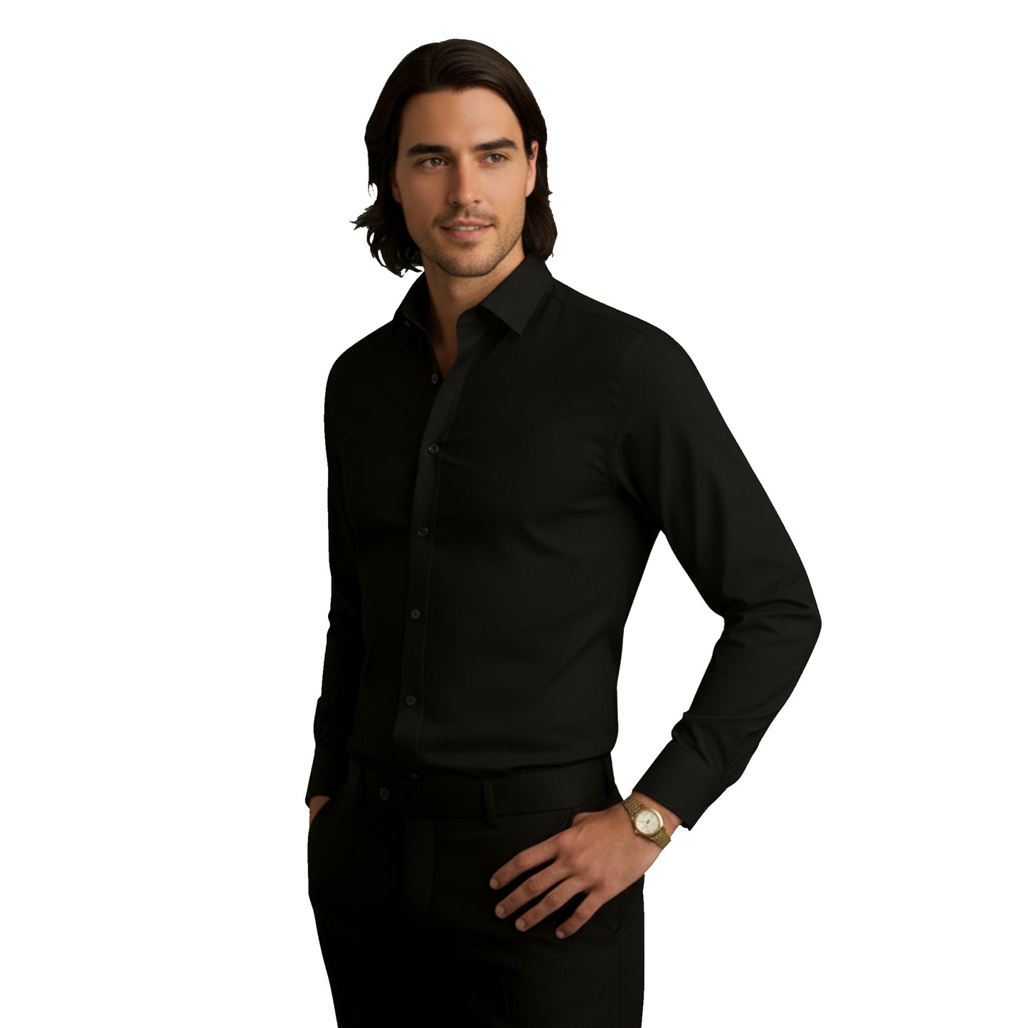 Dorevelle | Men’s Slim-Fit Shirt – Modern Silhouette Comfort