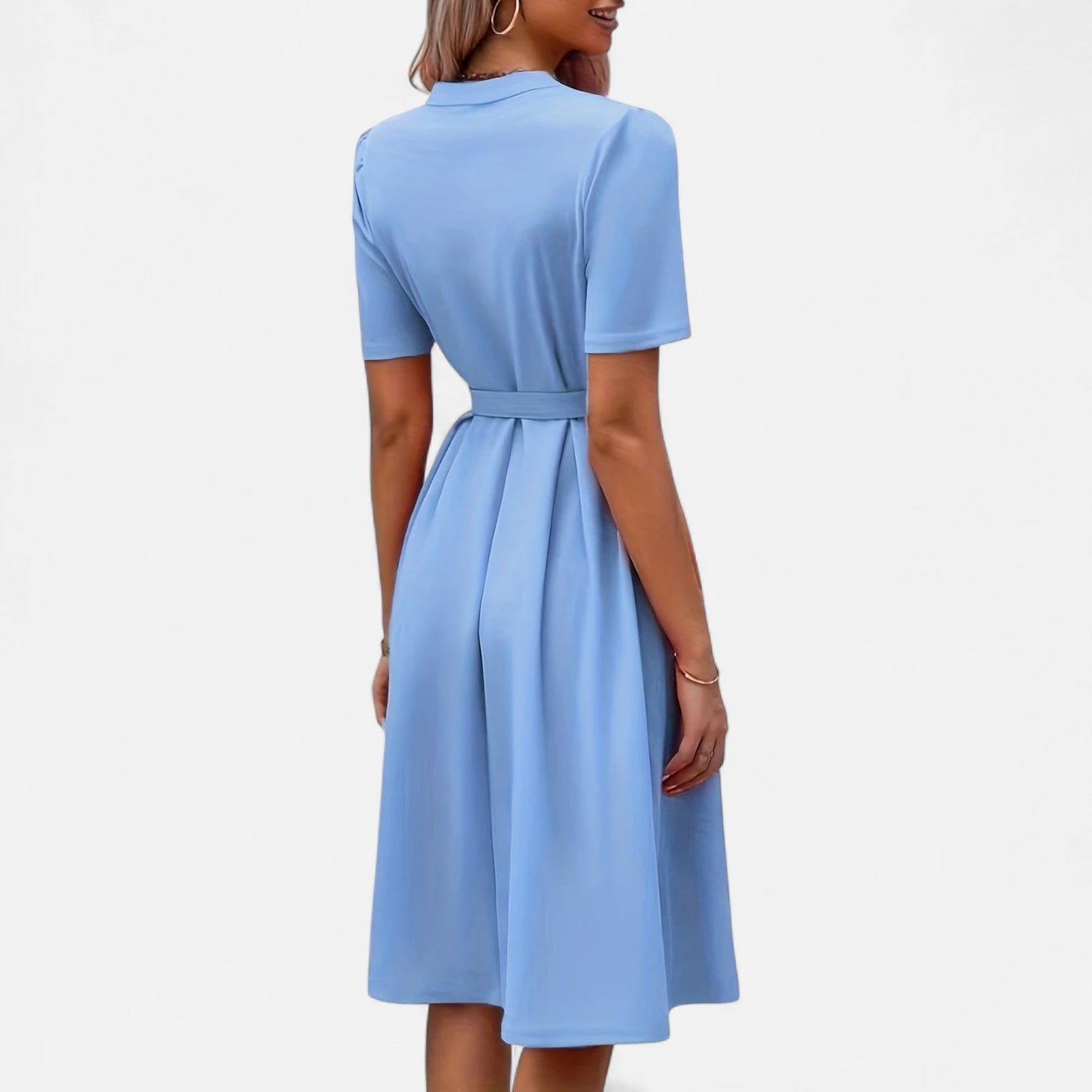 Dorevelle | Women’s V-Neck Dress – Countryside Midi Grace
