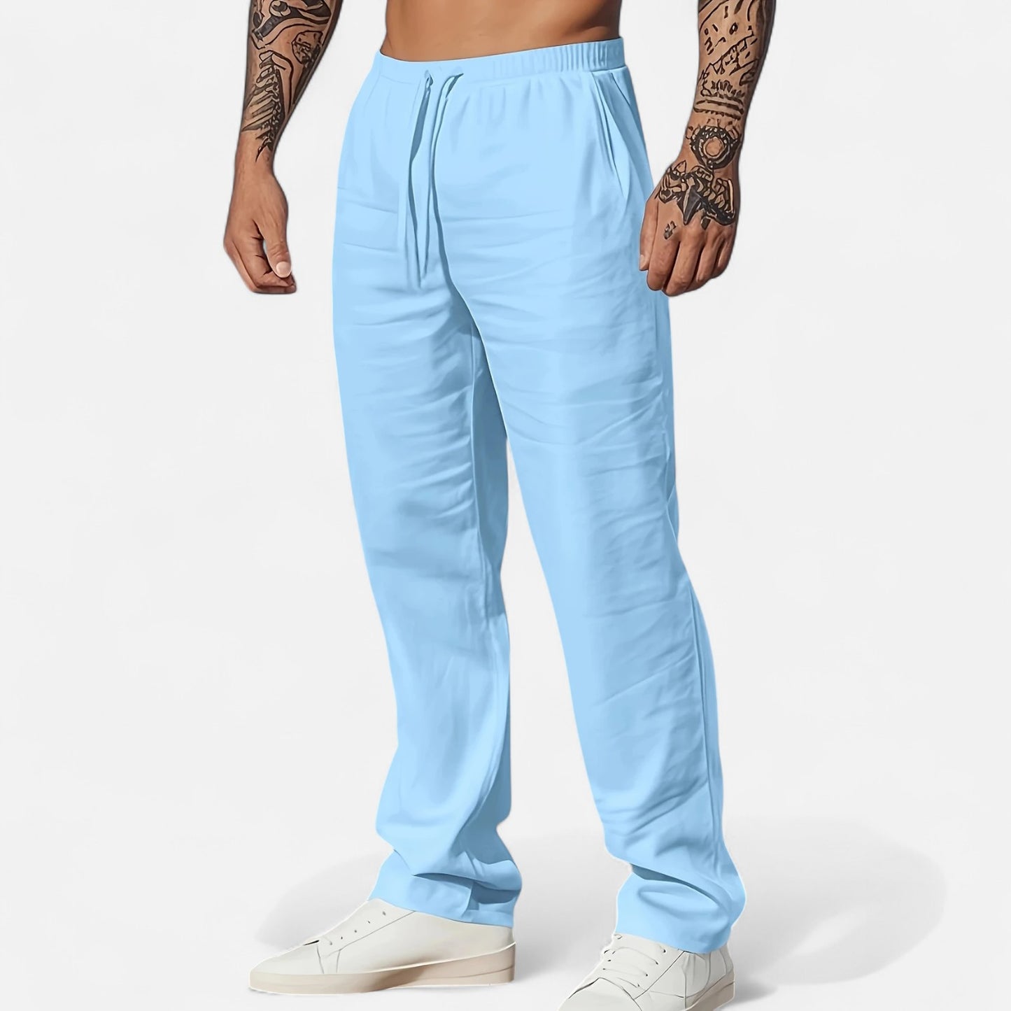Dorevelle | Men’s Linen Trousers – Heritage Relaxed Cut