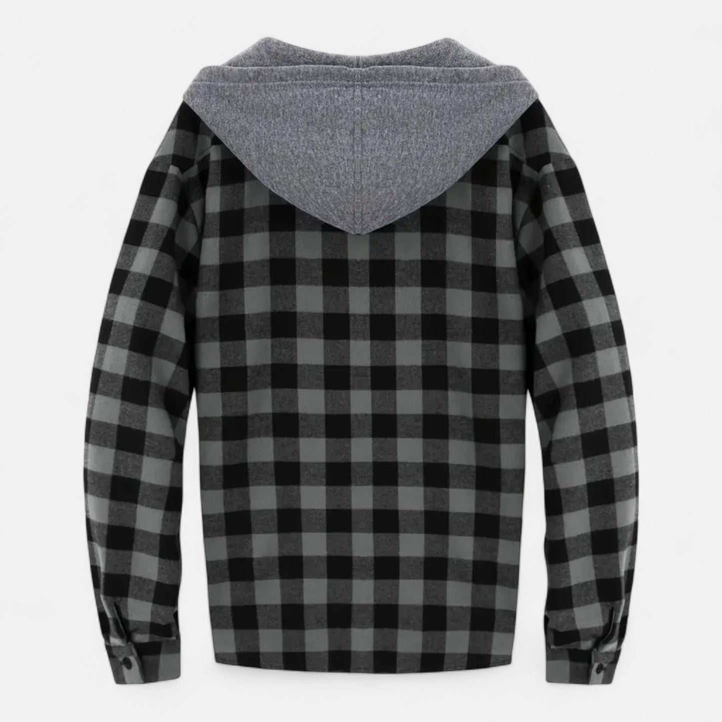 Dorevelle | Men’s Button-Up Hooded Sweater