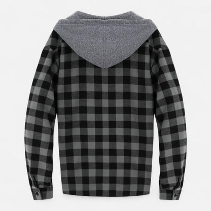 Dorevelle | Men’s Button-Up Hooded Sweater