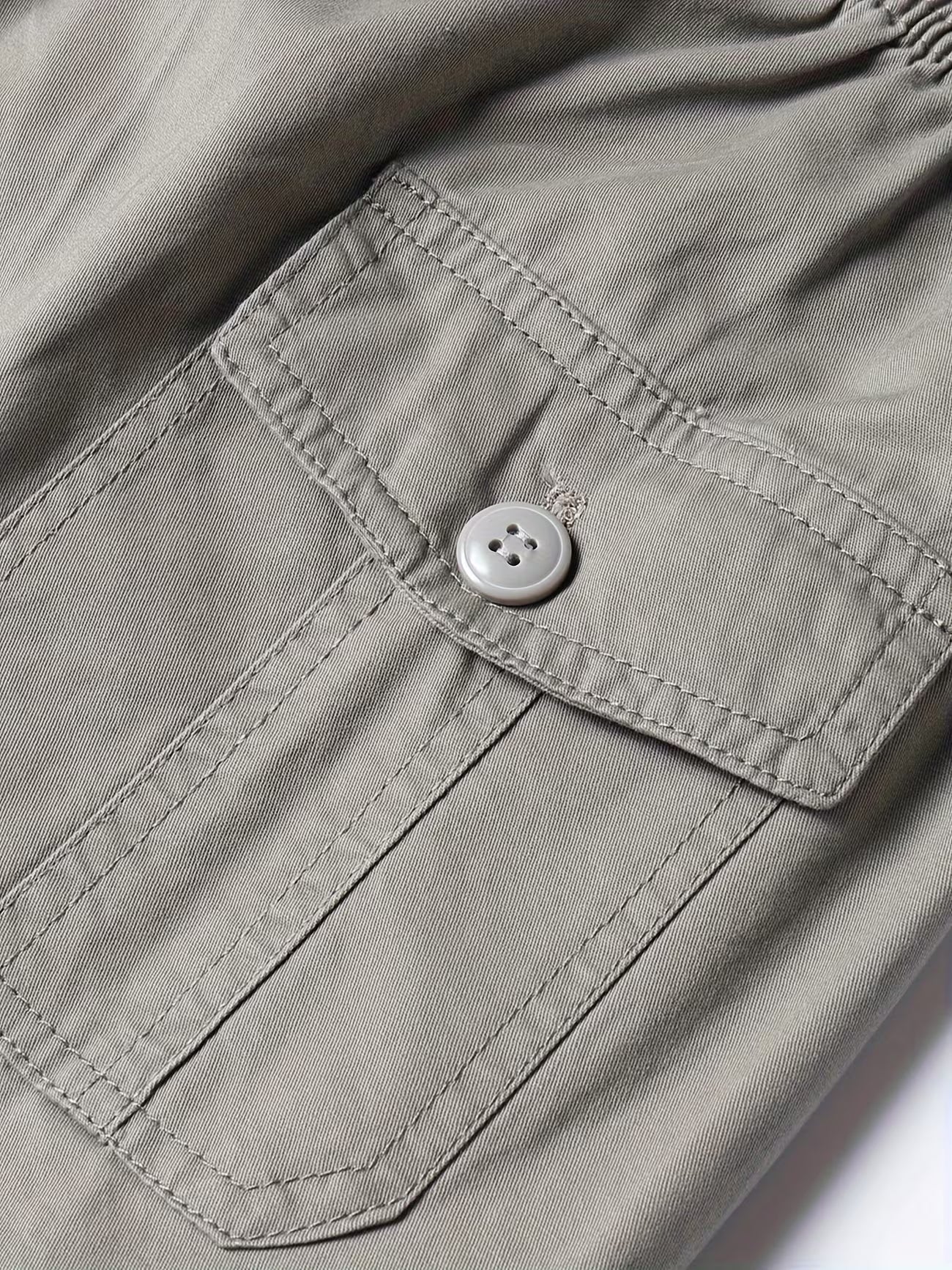 Men's Breathable Cargo Shorts With Drawstring Waist Trousers