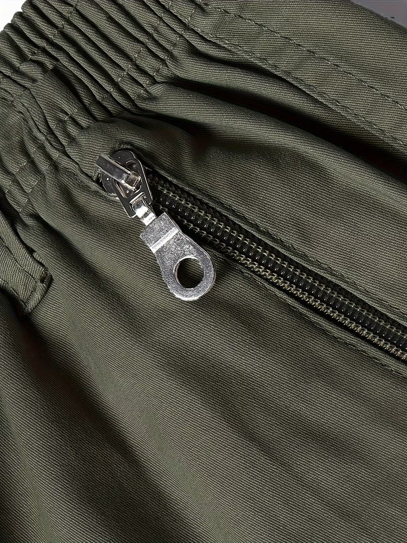 Men's Breathable Cargo Shorts With Drawstring Waist Trousers