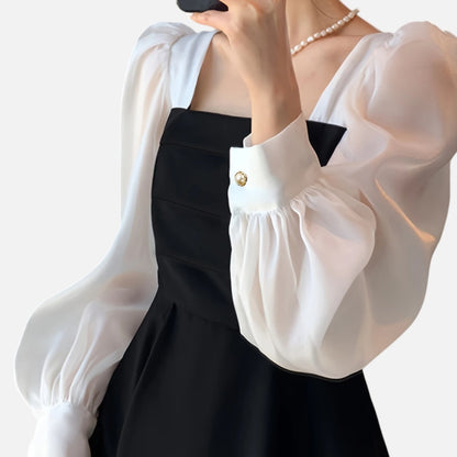 Dorevelle | Women’s A-Line Dress – Organza Heritage Style