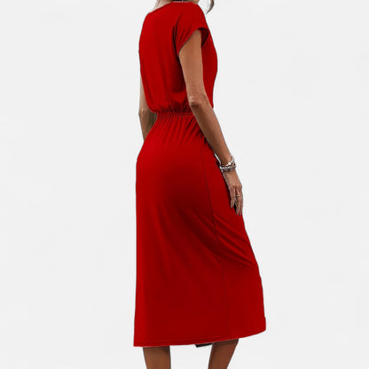Dorevelle | Women’s White Dress – Heritage Knot Detail