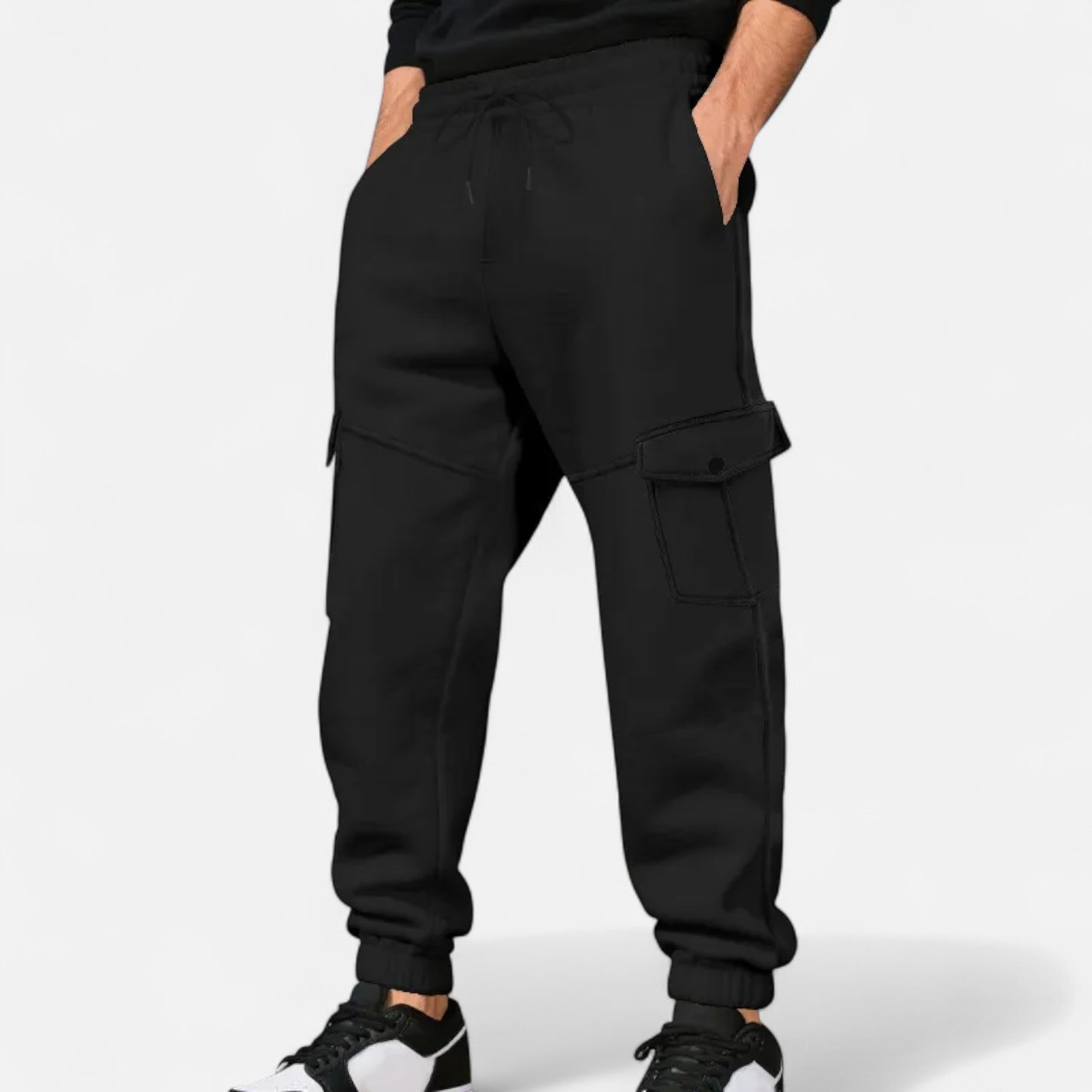 Dorevelle | Men’s Cargo Pants – Refined Ankle-Banded Classic