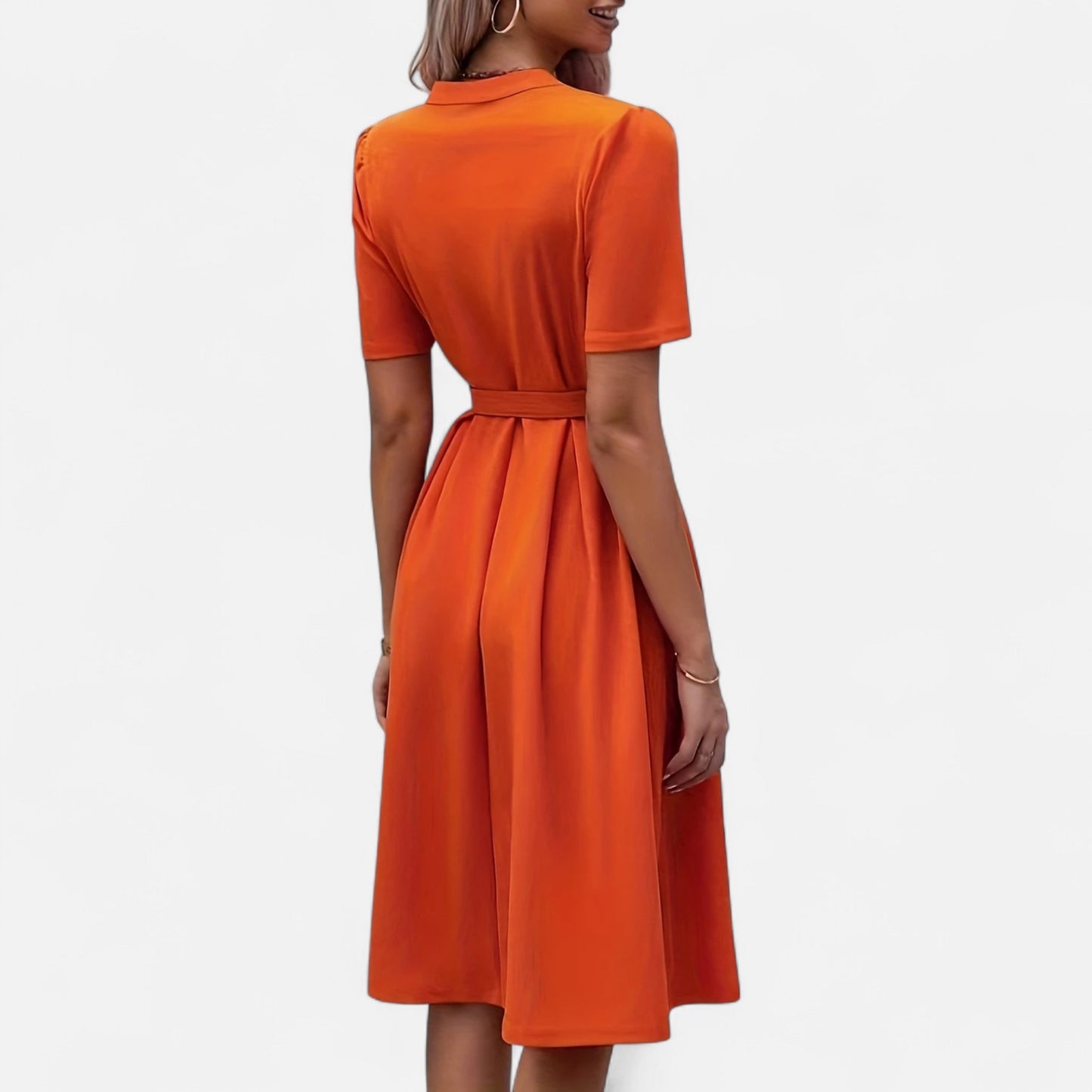 Dorevelle | Women’s V-Neck Dress – Countryside Midi Grace
