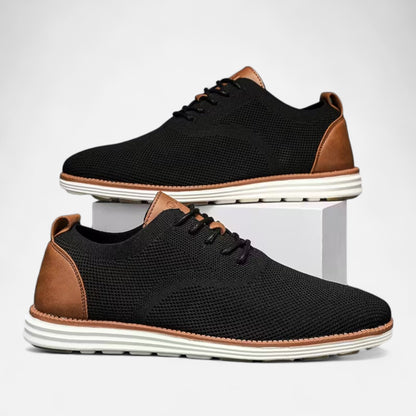 Dorevelle | Men’s Dress Sneakers – Breathable Lace-Up Elegance