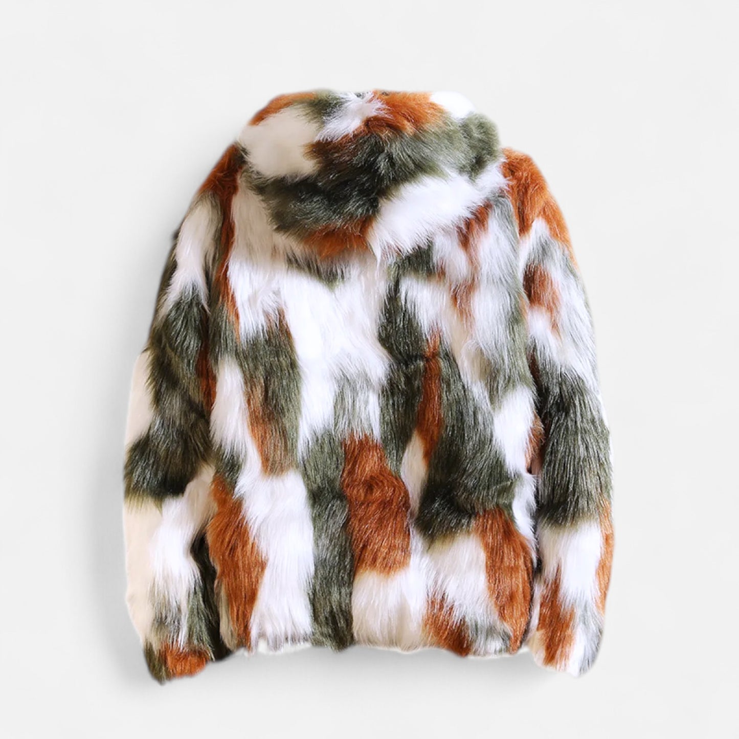 Dorevelle | Men’s Hooded Fur Jacket – Winter Heritage Warmth