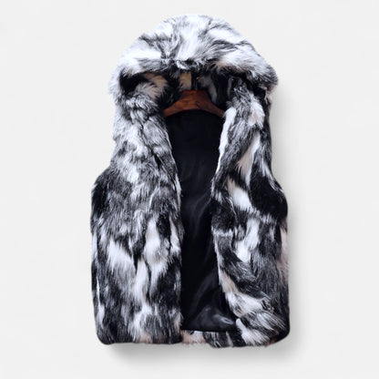 Dorevelle | Men’s Hooded Fur Jacket – Winter Heritage Warmth