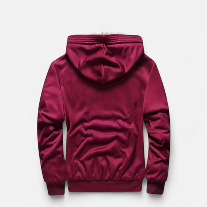 Dorevelle | Men’s Winter Jacket – Fleece-Lined Hooded Elegance
