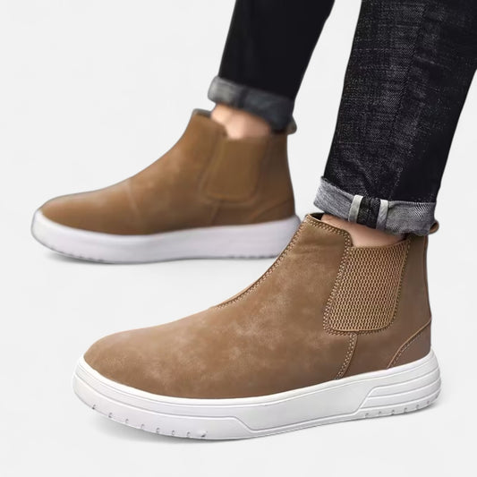 Dorevelle | Men’s Vintage Slip-On Ankle Boots