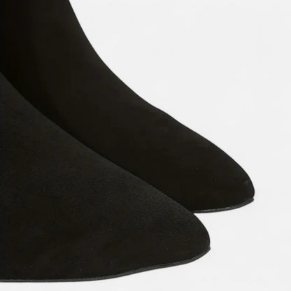 Dorevelle | Women’s High Heel Boots – Refined Side-Zip Style