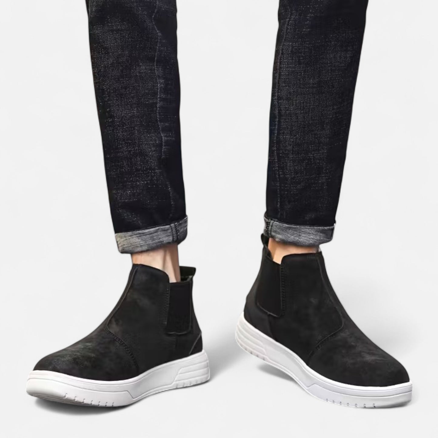 Dorevelle | Men’s Vintage Slip-On Ankle Boots