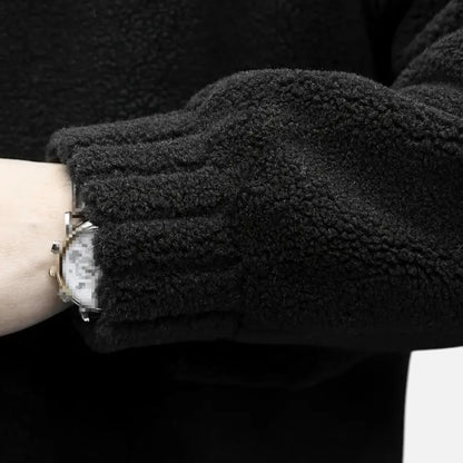 Dorevelle | Men’s Faux Fur Jacket – Lapel Autumn Winter Elegance