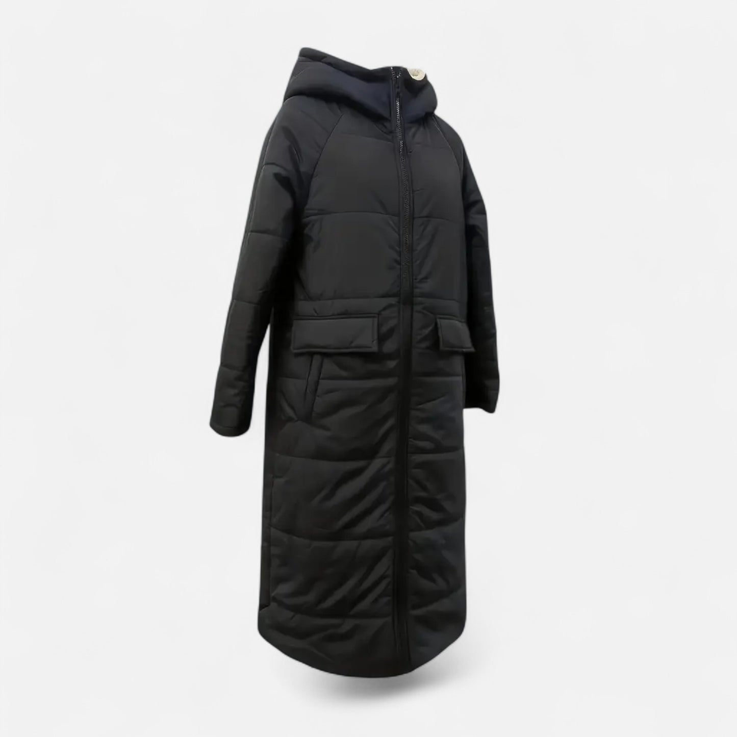 Dorevelle | Women’s Long Padded Coat – Fleece Winter Elegance