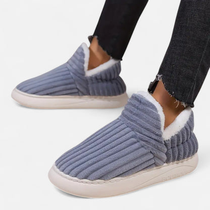 Dorevelle | Women’s Plush Slipper Boots – Autumn & Winter Cozy Comfort