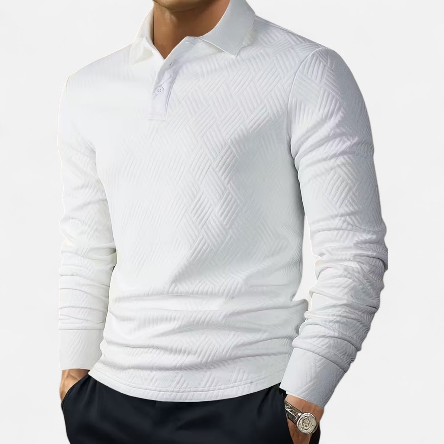 Dorevelle | Men’s Long Sleeve Polo Shirt