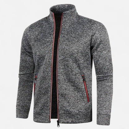 Dorevelle | Men’s Zip Cardigan – Classic Autumn Winter Knit