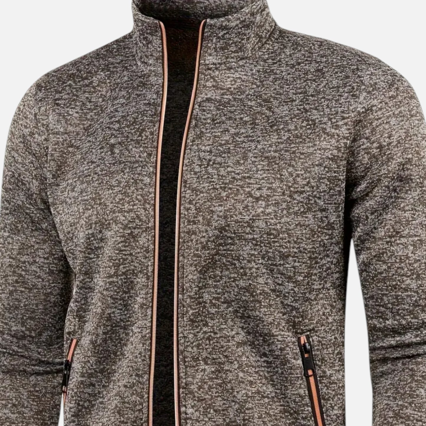 Dorevelle | Men’s Zip Cardigan – Classic Autumn Winter Knit