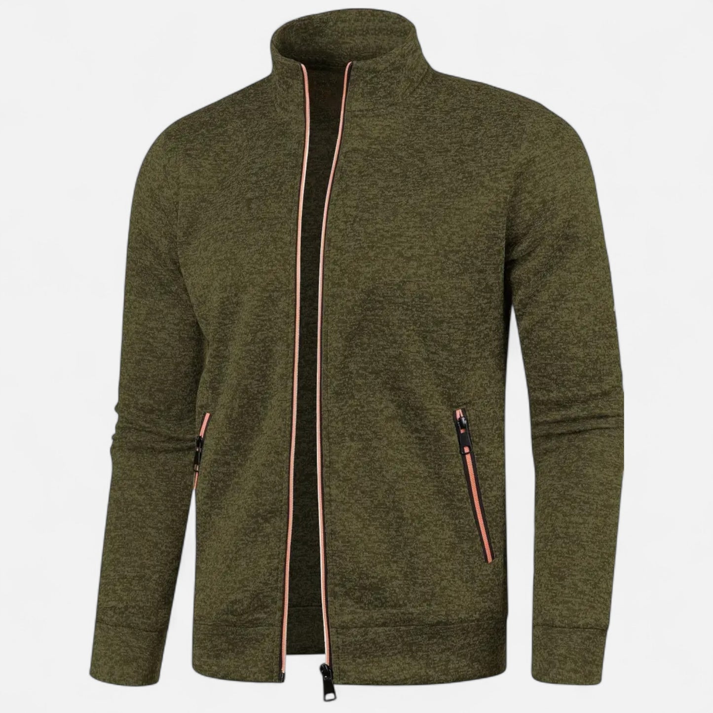 Dorevelle | Men’s Zip Cardigan – Classic Autumn Winter Knit